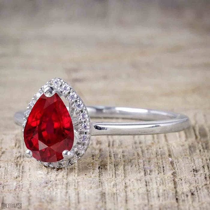 Ruby Sapphire and Emerald Gemstone Ring Collection