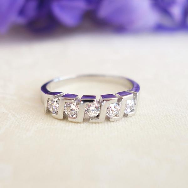 Art nouveau sale wedding band